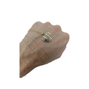 Singapour Chaine avec Cœur 10K NW-006