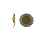 18k Italian Corn Solid Gold