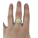 10k 1.50ct Diamond Round disco Ring NEW