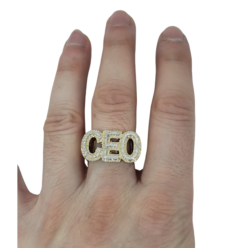 10k 0.65ct CEO Diamond Ring NEW