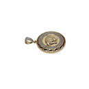 Medaillon medusa 0.50ct Diamond Pendant in 10k Gold DP-003
