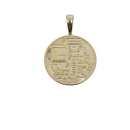 Pendentif solide 10k Bitcoin NOUVEAU