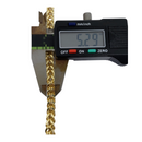 Bracelet Franco 5.5mm en or 10K Italien B-FR55