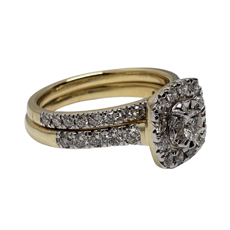 Diamond Ring 1.00ct in 10k Yellow Gold SKR20634-100N