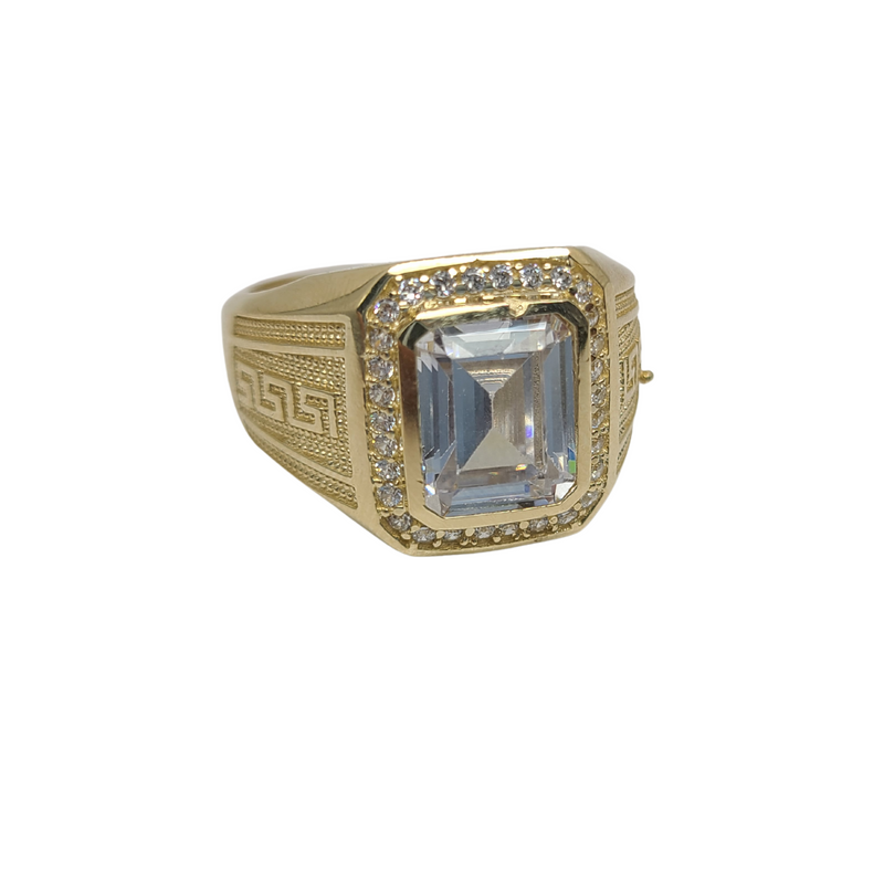 Greek Design Gold 10k Ring mb-508
