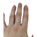 10k 0.10ct diamond Ring NEW