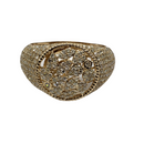 Diamant Bague  Or Jaune 10k SR 11592-WG 