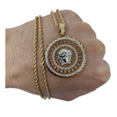 10k Rope Chain + 10k Meduse Pendant