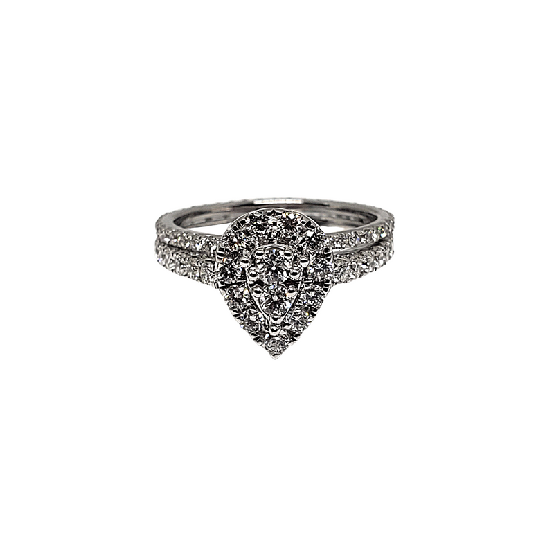 18k 1.35ct Pear VS Diamond Engagement Ring