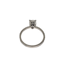 14k 1.00 Ct Oval Center Diamond - Engagement Ring