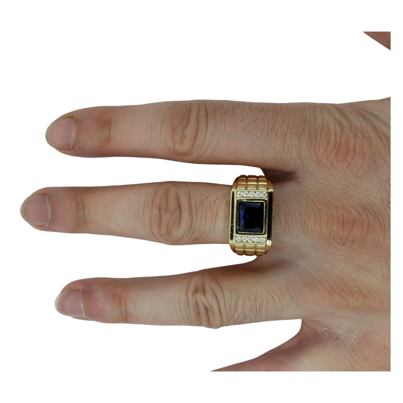 Fabbri Gold Ring for Men MR-051