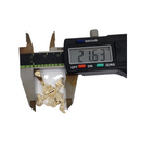  Pendentif diamants Sac d'argent 0.34ct en or 10k SP 11148