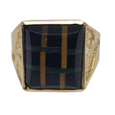 Vesuvio Gold Ring for Men MR-055