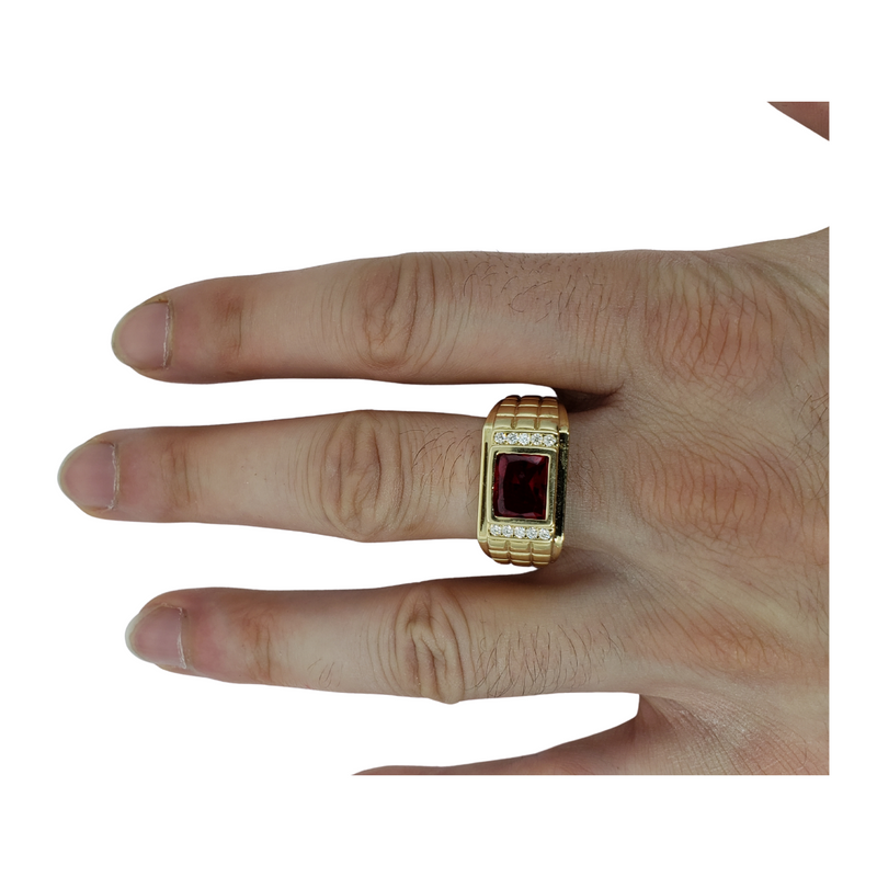 Esposito Gold Ring for Men MR-049