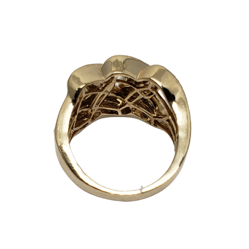 Diamond Ring  in 10k Yellow Gold  SR 14357(7.2)