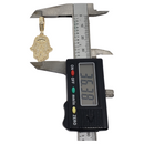  Pendentif diamant Hamsa 0.63ct en 10k SP 9917 A