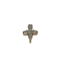 Cross Drip 1.10CT Diamond Pendant in 10k Gold DP-006
