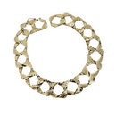 12.64mm Borghese 10K Yellow Gold Bracelet MB008