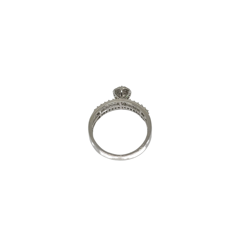 14k Luxury love12 Ring 0.40ct VS diamants