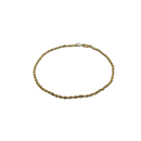 1.8MM Torsade Bracelet en or Jaune 10K RCB005