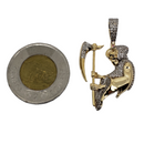 Evil Pendant 0.75ct diamonds 10k Gold SP-11387A