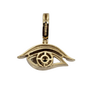 Eye 0.41ct Diamond Pendant in 10k SP 11095
