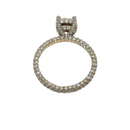 Bague Princessa 1.65ct diamants en or jaune 10k 