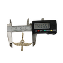 Cross-Angel 1.02ct Diamond Pendant in 10k  SP 10769