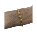 3.8MM 10k Yellow Gold Franco Bracelet FBG-005