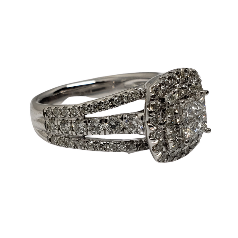 Diamond Ring 1.50ct in 10k White Gold skr24941-150