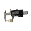 Lock 0.61ct Diamond Pendant in 10k SP 12056