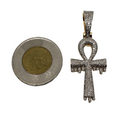 Cross Ankh Dripped 0.90ct diamonds NEW SP10298
