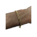 6mm Miami Cuban Link 10K Yellow Gold Bracelet for Men BMC003