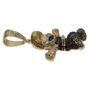 Mario 0.5ct Pendentif en or 10k SP 11386