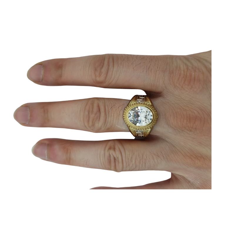 Ferrucci Gold Ring for Men MR-063
