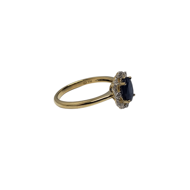 Sapphire Diamond Ring  Cleo BUR-220