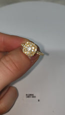 14k 0.82ct Diamonds Engagement Ring