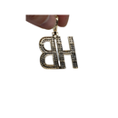 3.5ct HB-Custom Diamond Pendant 10k Yellow Gold MP-050