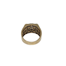 Diamant Bague 0.56ct Or jaune 10k SR 10834