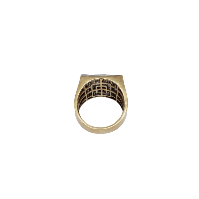 Diamond Ring 0.61ct in 10k Yellow SR 10829