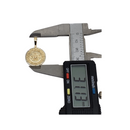 0.35ct Greek Design Diamond Pendant in 10k SP 11081