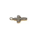 Cross Drip 1.10CT Diamond Pendant in 10k Gold DP-006