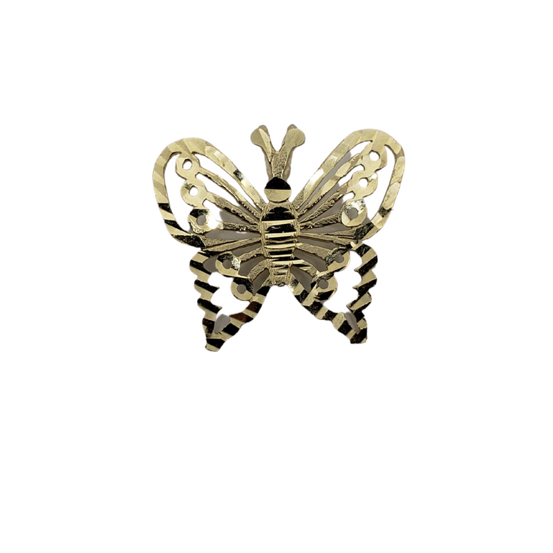 Butterfly Pendant 10K Yellow Gold AN-016