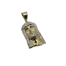 10K Gold Jesus Pendant JP-010