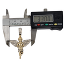 Angel 0.77ct Gold Pendant in 10k Gold SP 10474