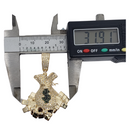 MoneyBag 1.56ct Pendentif en or 10k SP 9950