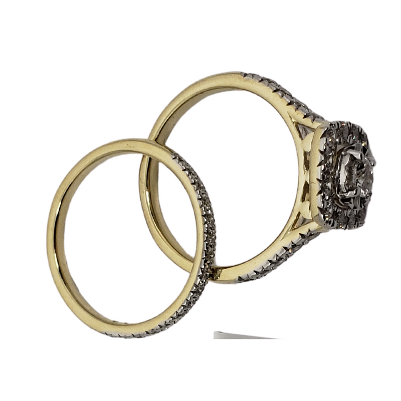 Diamond Ring 1.00ct in 10k Yellow Gold SKR20634-100N