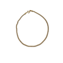 2.6MM Miami Cuban Link Bracelet en or Jaune 10K Pour homme RCB008