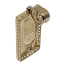 100 amercia 0.37ct Pendentif en or 10k SP 10912