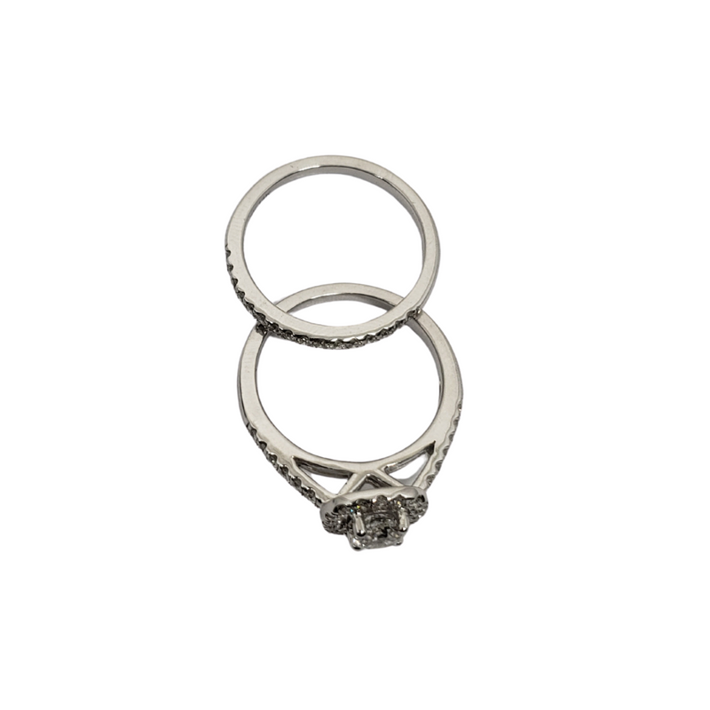 Diamond Ring 1.00ct in 14k White Gold skr24676-100
